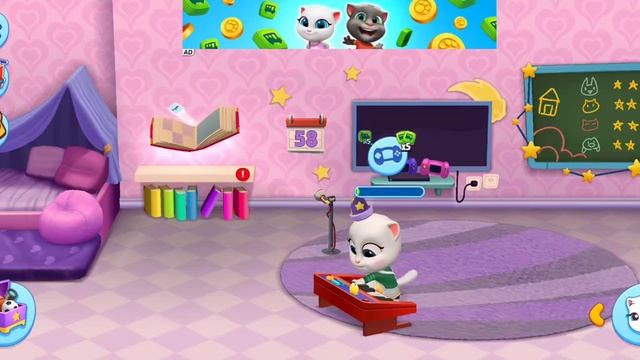 Мой Говорящий Том Друзья #reels #reels #shortsyoutube #funny #talkingtom #cat
