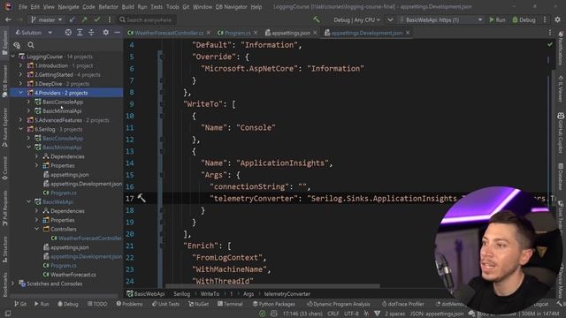 49. Integrating with Application Insights