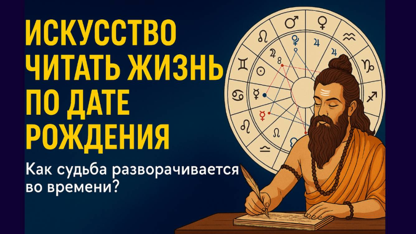 ИСКУССТВО ЧИТАТЬ ЖИЗНЬ ПО ДАТЕ РОЖДЕНИЯ. Как судьба разворачивается во времени?