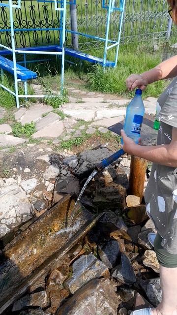 Родник в санатории Туманный.
