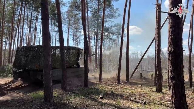 Боевая работа расчета Т-90М «Прорыв» ГрВ «Запад»