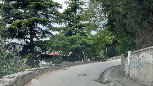 Ялта. Ломоносова, Соханя, Кирова, Халтурина до Рабочей ул. 02.06.25. Крым. Crimea. Yalta.