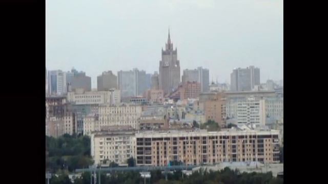 Москва. Воробьевы горы. Пан0рама