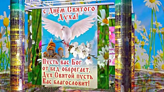 Поздравление с Днём Святого Духа 5 от Киностудии Мудрого Кота Тимофея!!!