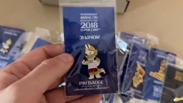 Значки Чемпионата мира по футболу 2018
