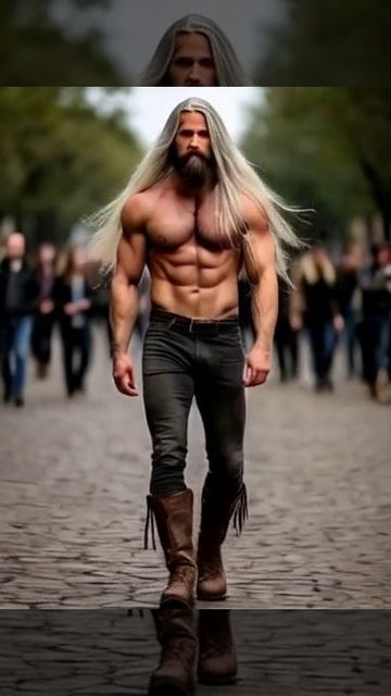 Идеальная мужская внешность! 
 #длинноволосый #длинные_волосы #Longhairmen