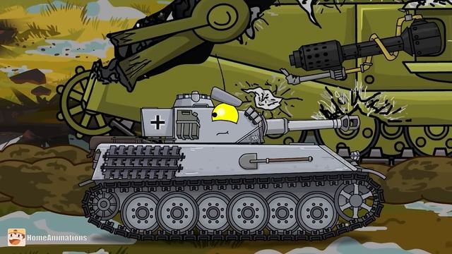 HomeAnimations – Мультики про танки  РАЗОРВАТЬ РАТТЕ - Мультики про танки