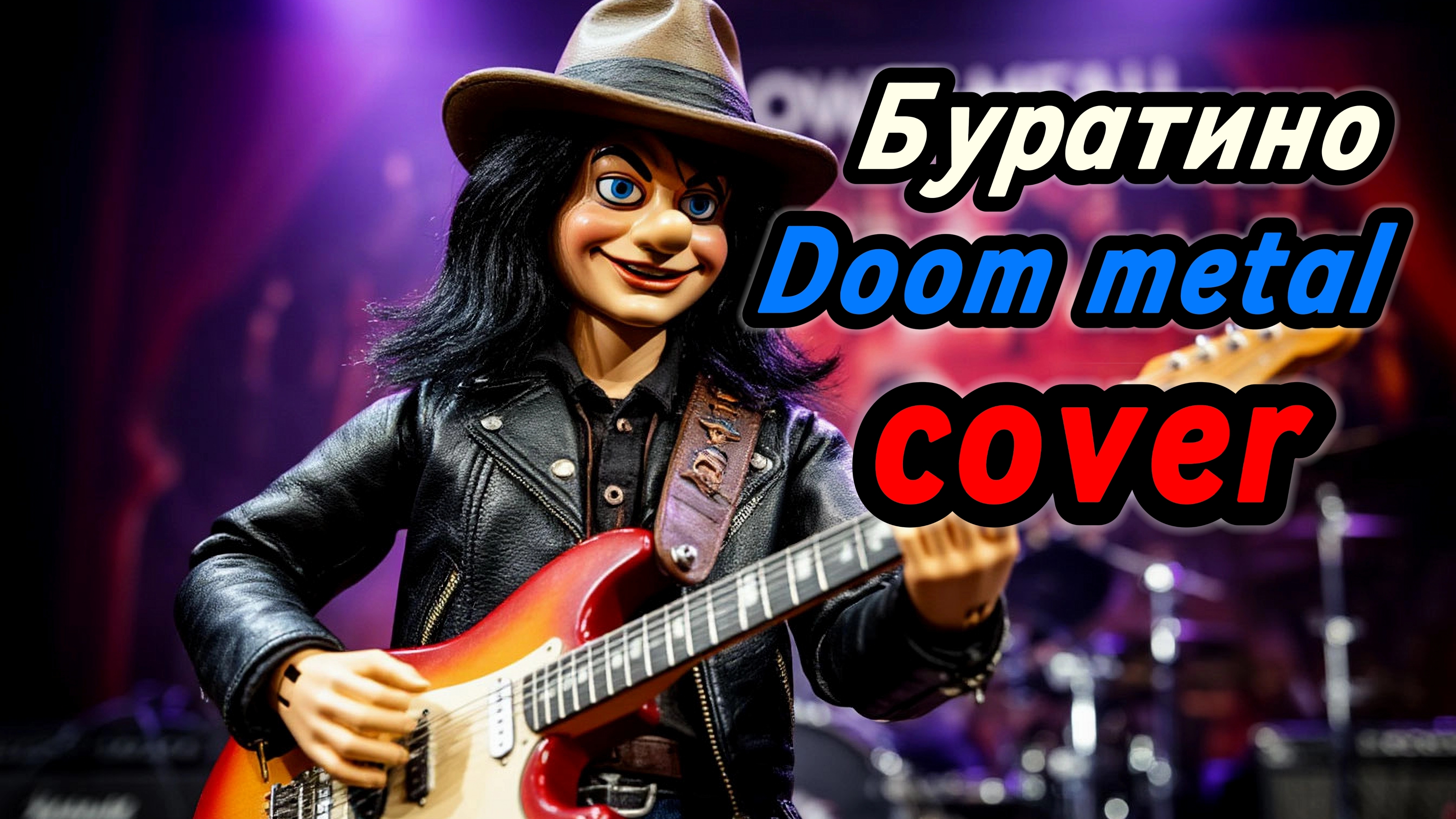 Буратино (Doom Metal cover) Нейросеть