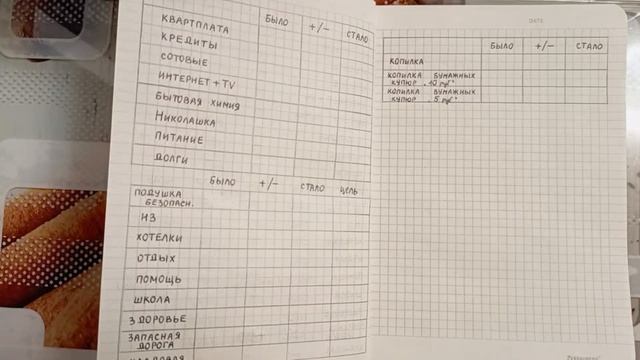 Пополнение органайзера и копилок. Часть 1.🪙📑