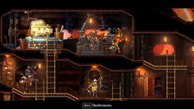 "SteamWorld Heist" Прохождение. 8 часть.
