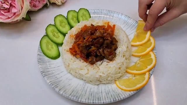 Рис заливаю кипятком! Узнала в ресторане Это самый вкусный РИС, который я когда либо ела!