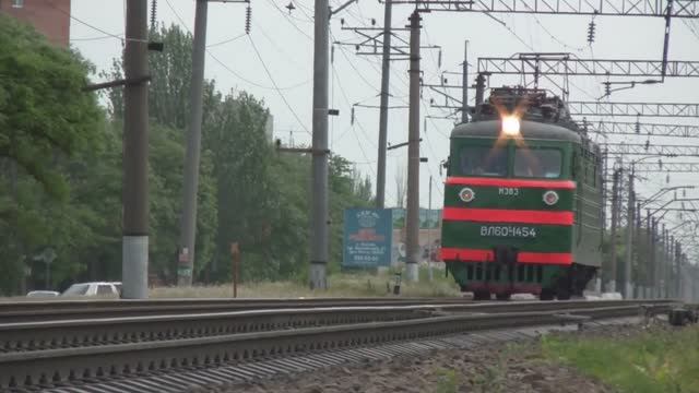 подборка с проезжающими поездами ч.5
