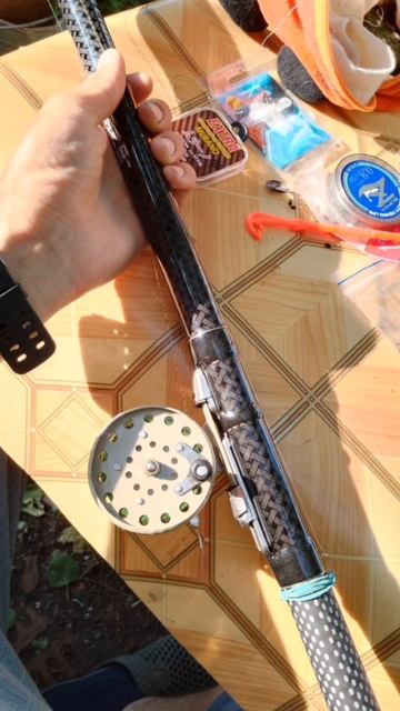 Приобрел новую удочку 6 метров🎣 Доволен покупкой👍 Также занимался монтажем новой снастью.