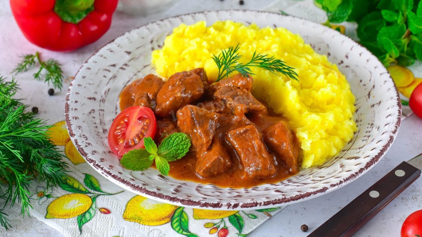 Нежная рыбка в сметане с картофелем 🐟