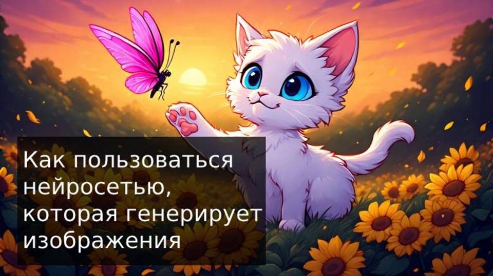 Видеоурок. Как правильно генерировать изображения в нейросети.