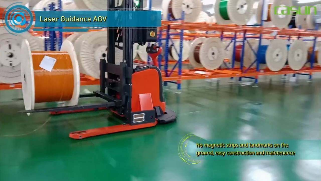 Автономный паллетоштабелер Casun CCL14AS-1400