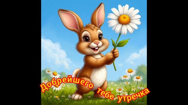 Добрейшего тебе утречка