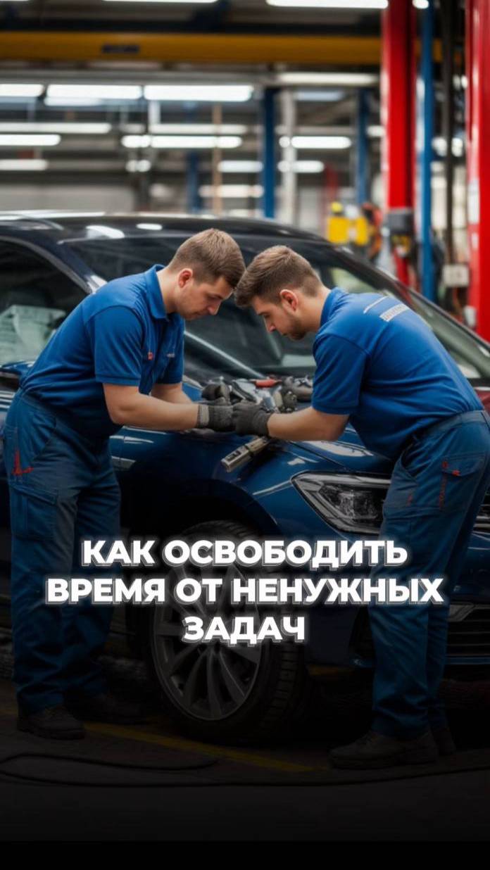 Знаете, на что вы тратите 41% рабочего времени в автосервисе?