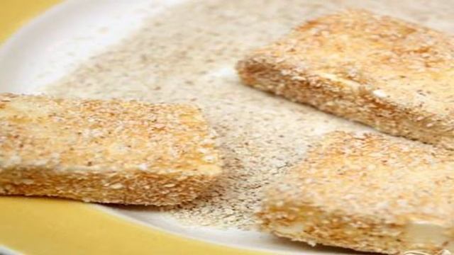 Жареный сыр Бри