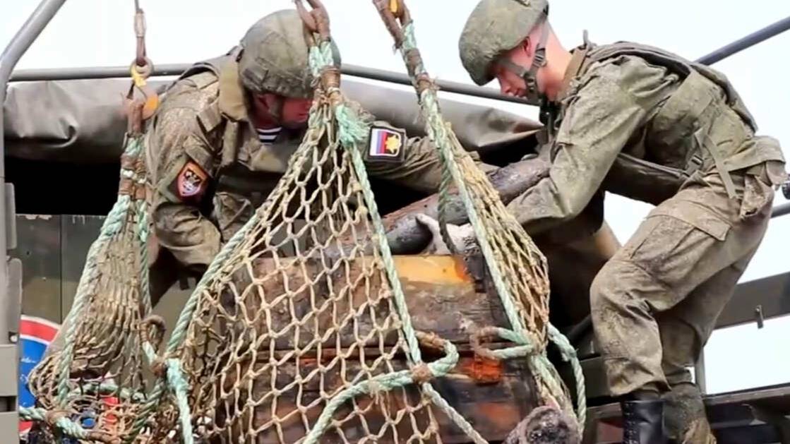 Более 9,5 тыс. снарядов времен ВОВ подняли со дна Балтийского моря