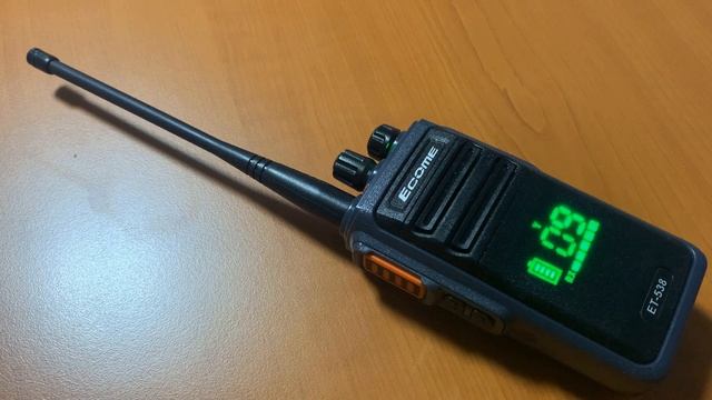 Портативная рация ЕТ538 проверка работы