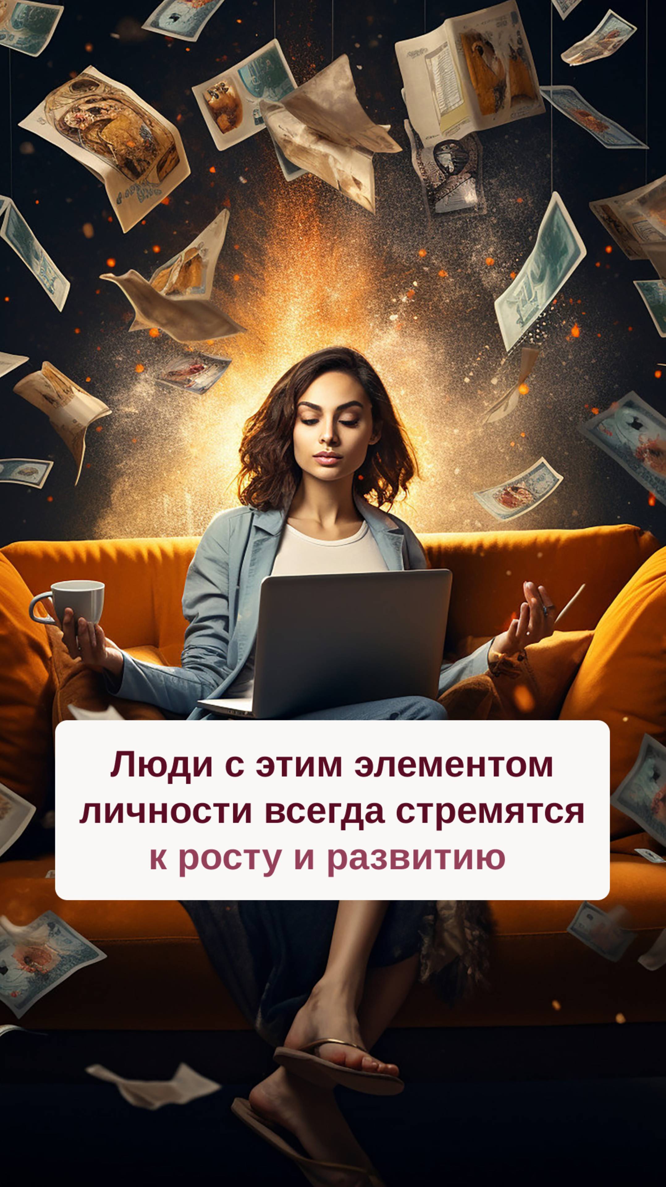 Люди с этим элементом личности стремятся к росту и развитию