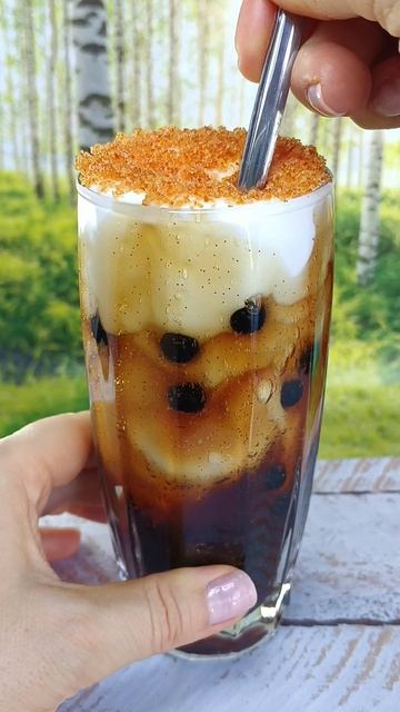 Слайм-коктейль, чтобы освежиться😉