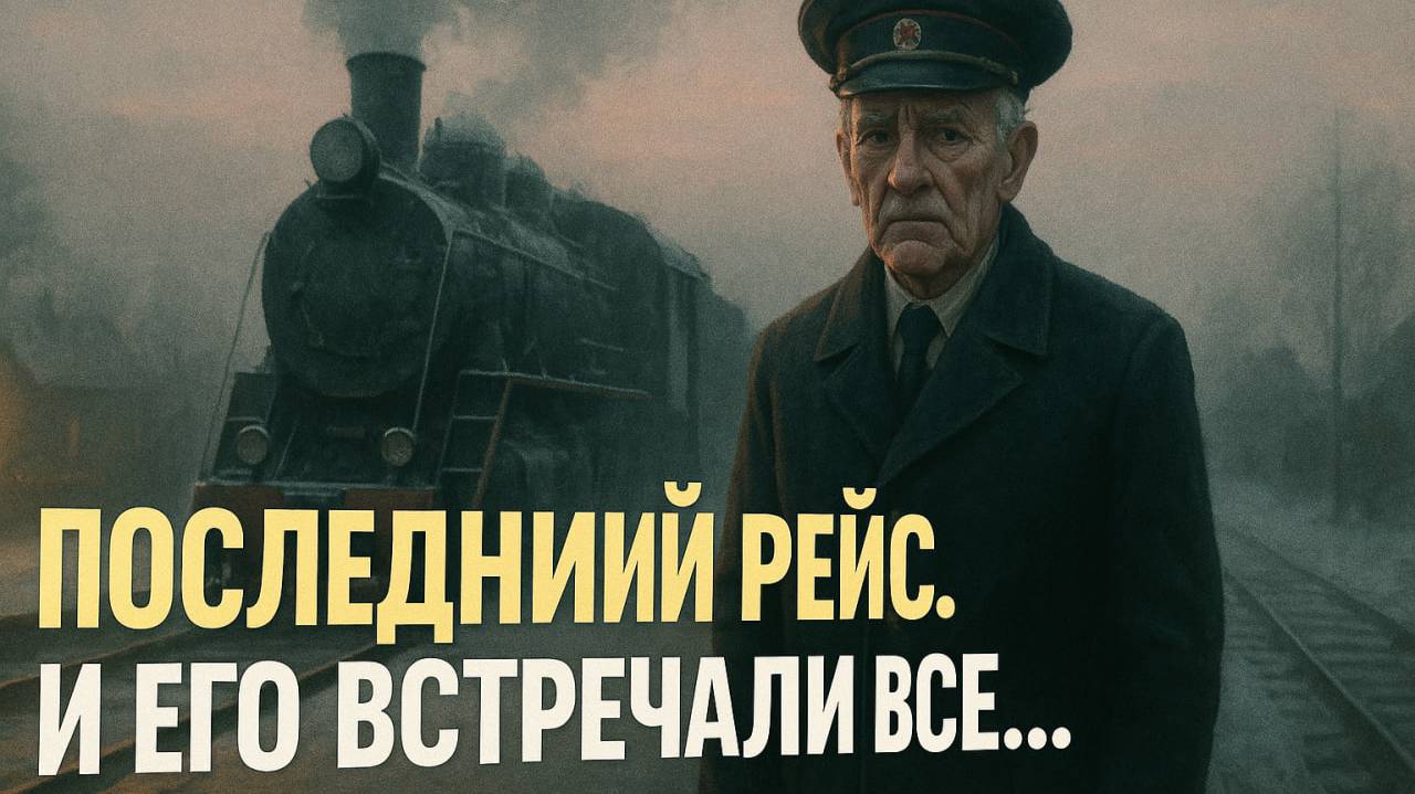 🎧 Сквозь время и станции — душевная аудиоистория о последнем рейсе машиниста 🚂