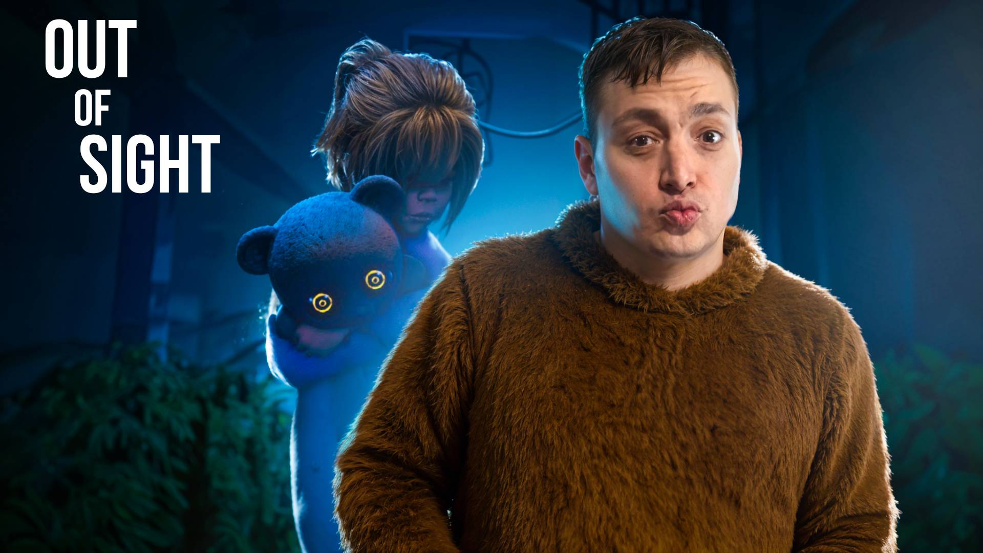 СЛЕПАЯ И ПЛЮШЕВЫЙ МЕДВЕДЬ ЛЕХА!НАСЛЕДНИК LITTLE NIGHTMARES!ИГРА OUT OF SIGHT!ПРОХОЖДЕНИЕ НА РУССКОМ!