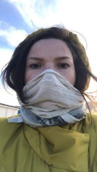 Платок вместо маски 😷