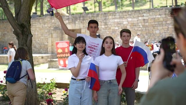 Патриотический концерт с участием военного оркестра на крепости «Нарын-Кала»
