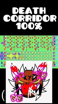 GEOMETRY DASH SIGMA MOMENT - DEATH CORRIDOR 100% 😱🥵🥶 #gd #geometrydash #pro #impossible #shorts