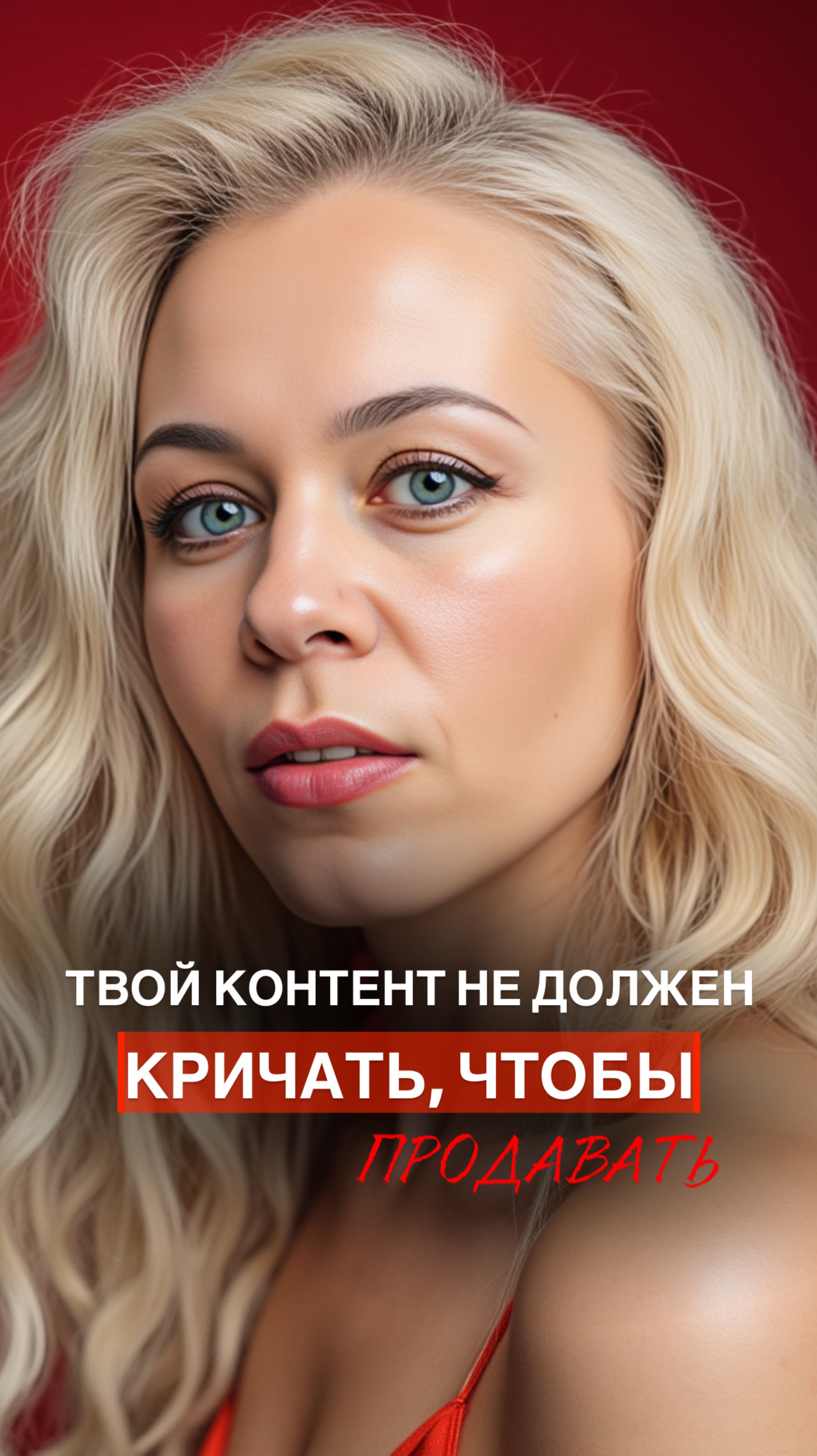 УСТАЛА ПРОДАВАТЬ САМА?