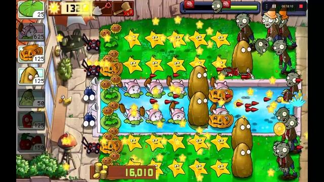Plants VS Zomdies выживание бесконечно их не остановить!!! Пож?