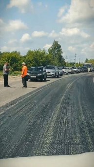 🌎 Ремонт федеральной трассы Кораблино - Газовка