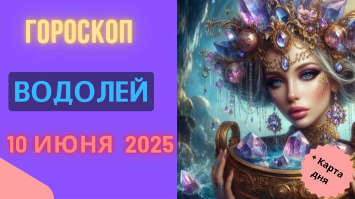 ♒ 10 ИЮНЯ — ГОРСКОП НА СЕГОДНЯ ДЛЯ ВОДОЛЕЯ: ВДОХНОВЕНИЕ В ВОЗДУХЕ