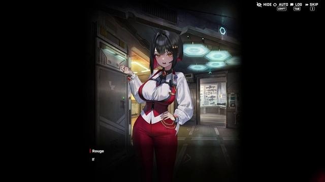 NIKKE: Goddess Of Victory. Перевод и озвучка истории ивента Rouge. Ча