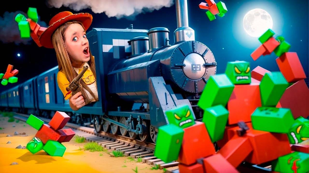 СБЕЖАЛА ОТ ЗОМБИ В МЕКСИКУ В DEAD RAILS В РОБЛОКС! КВИНКА ПРОШЛА ДО КОНЦА!