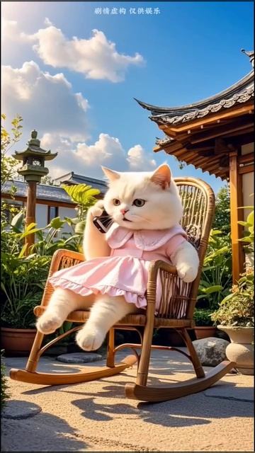Котик - угощение подружки