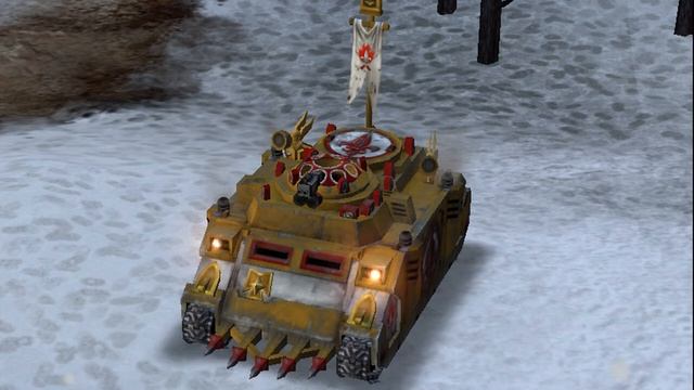 Warhammer 40,000_ Dawn of War – Soulstorm. БТР Носорог Сестёр Битвы. Все реплики