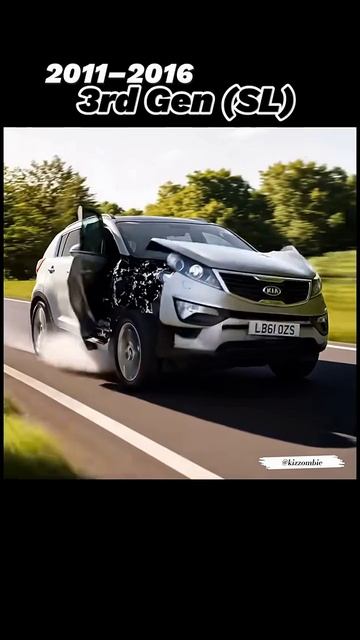 Kia Sportage (1993-2026) История трансформации автомобиля #Technoyarus