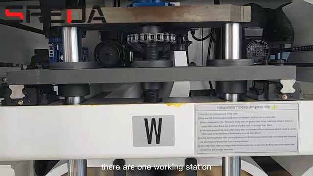 Описание рельефно-шлифовального станка YHS1300Z+X+W+W
