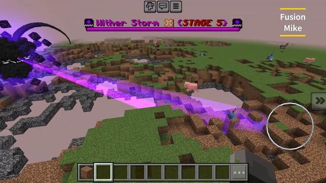 Иссушающая буря (Визер) мод в Майнкрафте | Wither storm mod for Mi