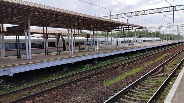 6 июня 2025 г. Высокоскоростной Электропоезд Сапсан ЭВС1-18 Обухово