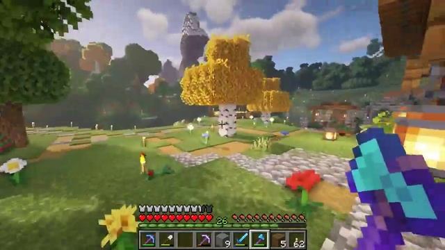 Minecraft 🌲 Построил функциональную базу рядом с курятником — без лишних слов