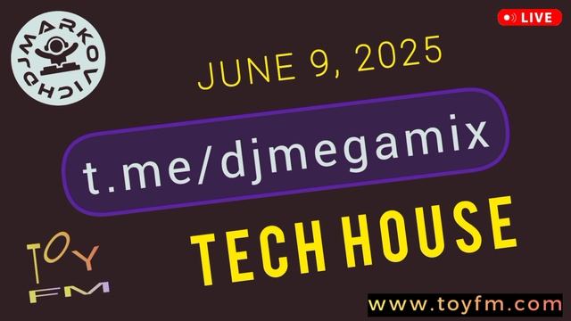 TECH HOUSE - DJ IBIZA MEGAMIX 2025 - летние музыкальные техно хаус новинки июнь июль август 2025