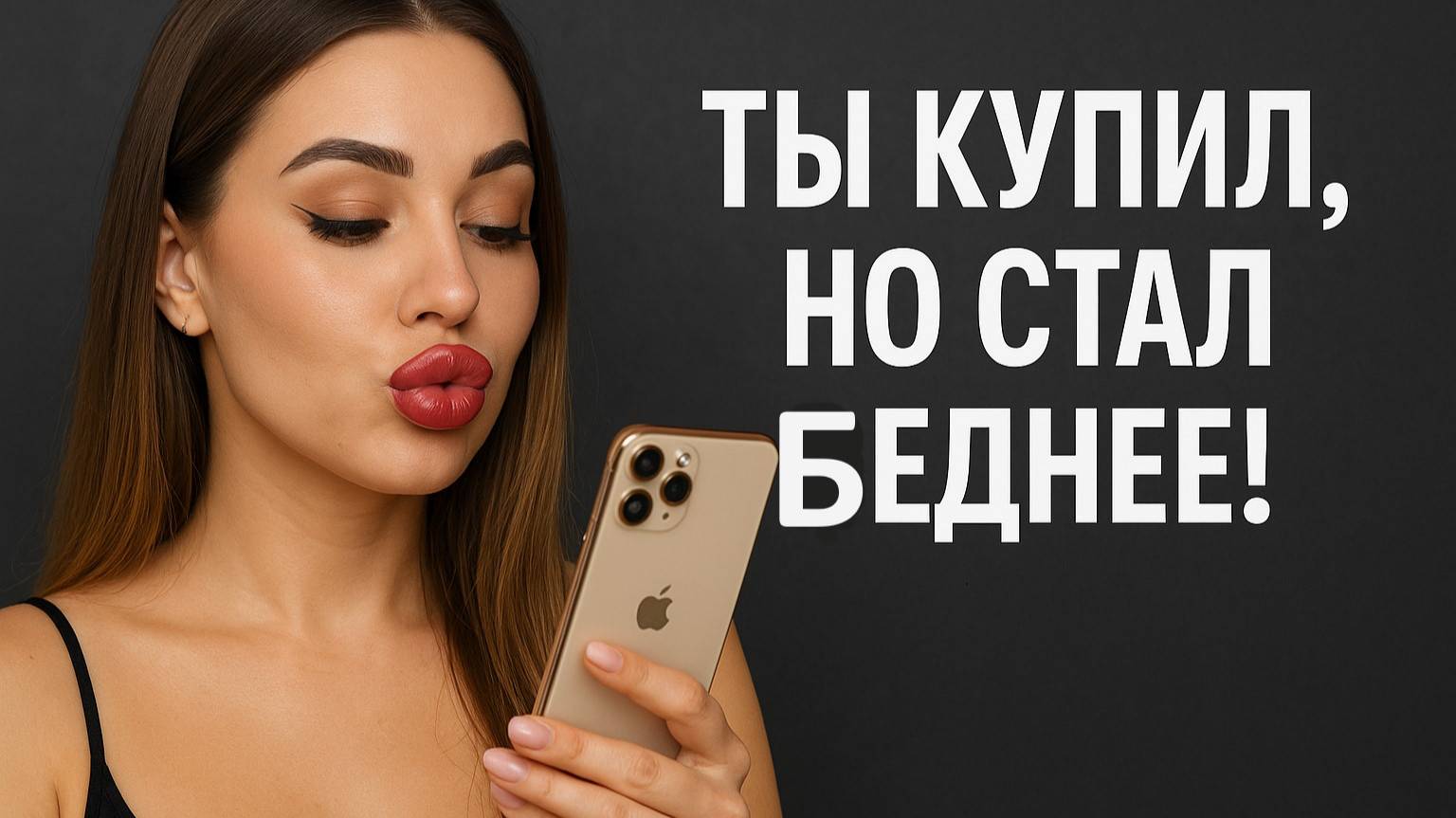 Современная бедность: айфон, кредит и пустой холодильник