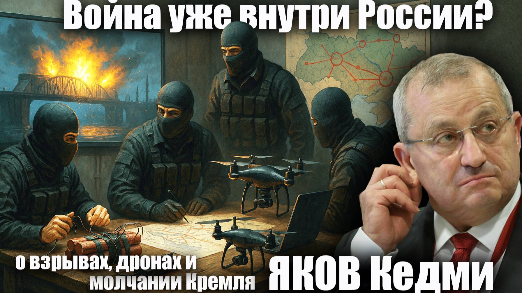 Война уже внутри России? Кедми о взрывах мостов и ударах дронов