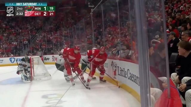 Детройт Ред Уингз - Миннесота Уайлд НХЛ Регулярный сез