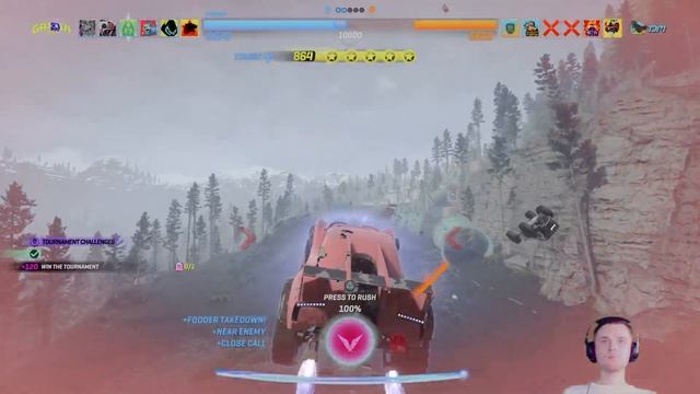 Onrush - PS4 Pro часть 5 [RUS-afin]